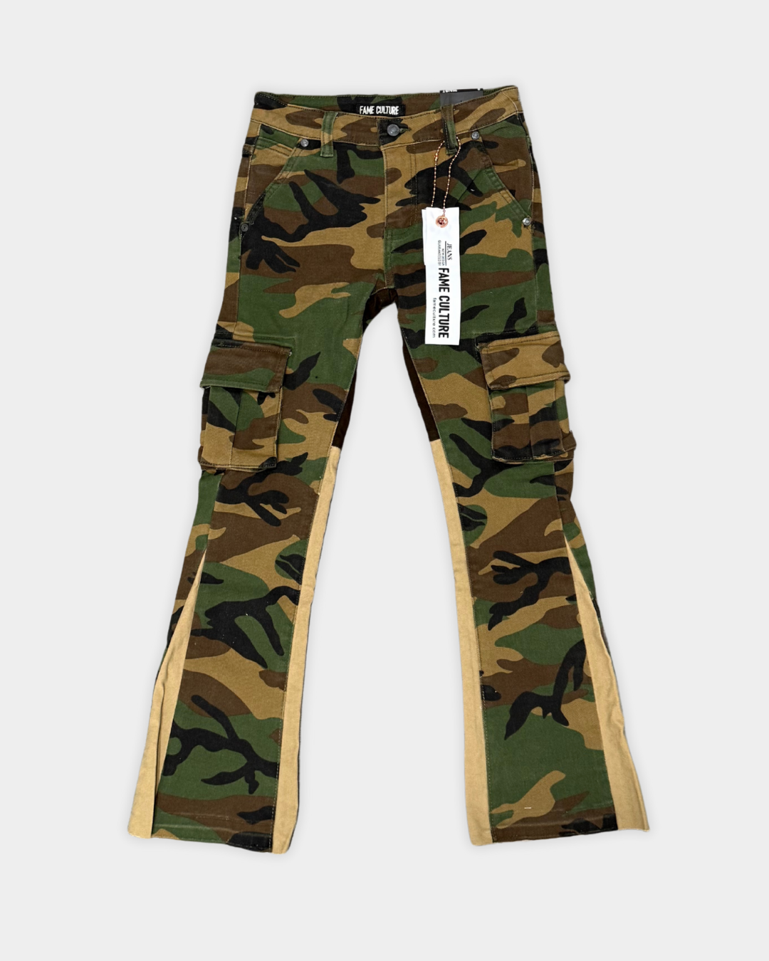 FOREST foliage green stacked flare