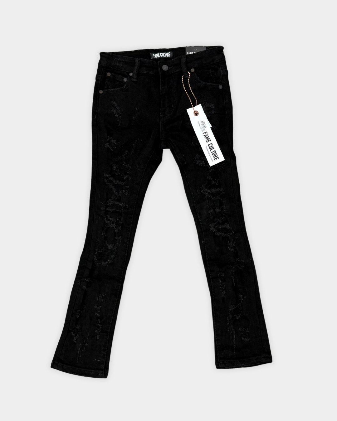 "SELVEDGE SOCIETY" Black Skinny