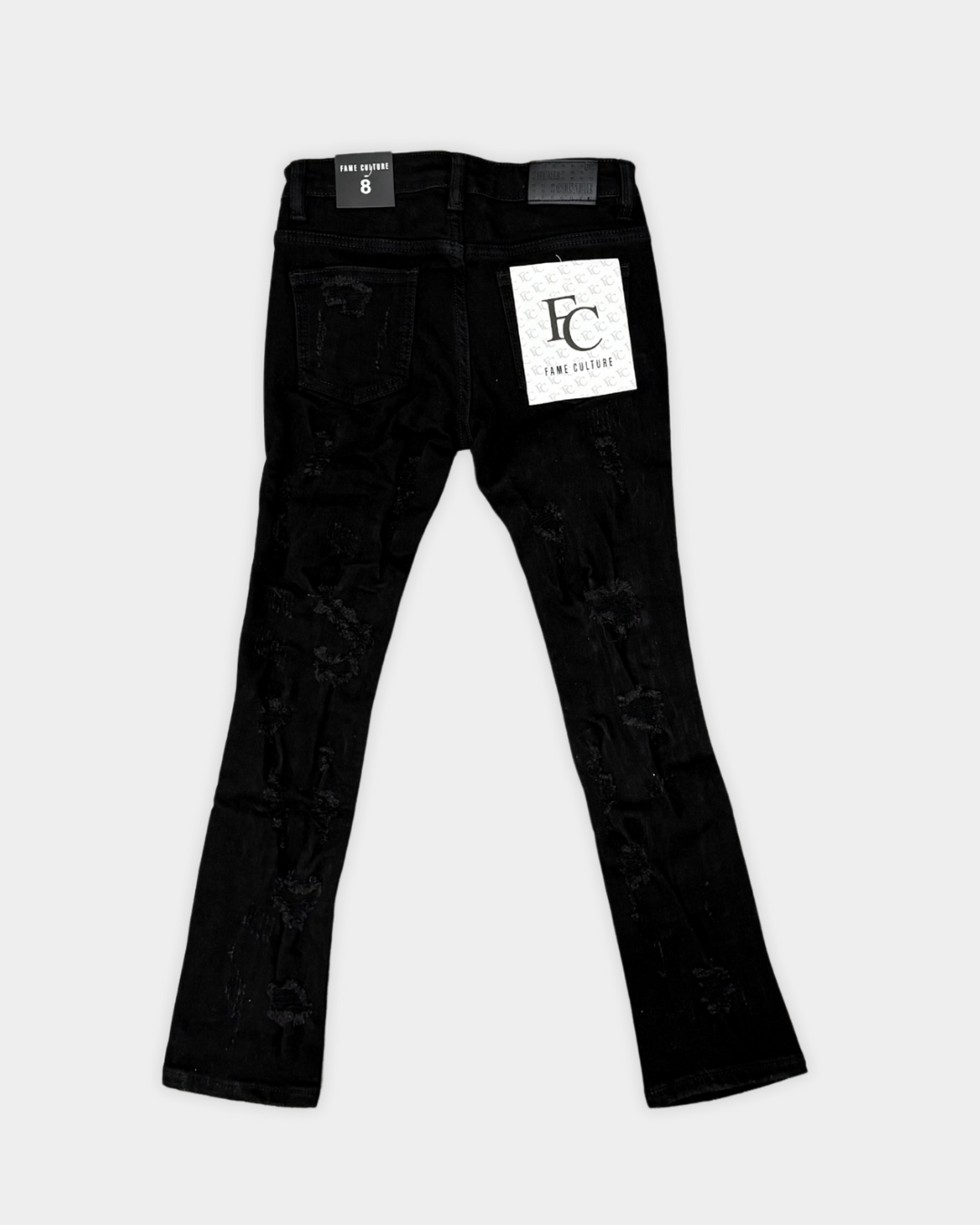 "SELVEDGE SOCIETY" Black Skinny