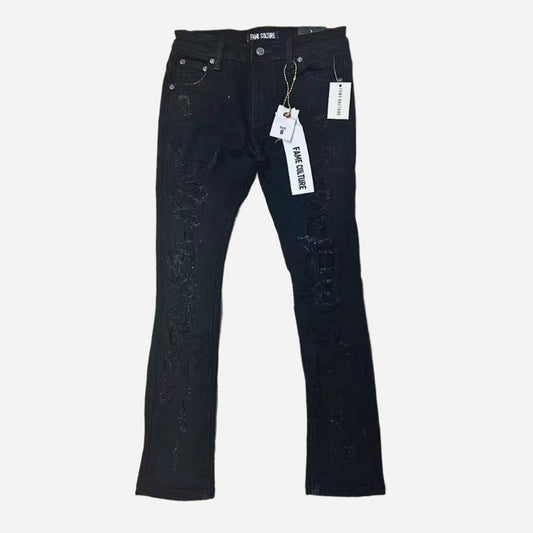 "SELVEDGE SOCIETY" Black Skinny