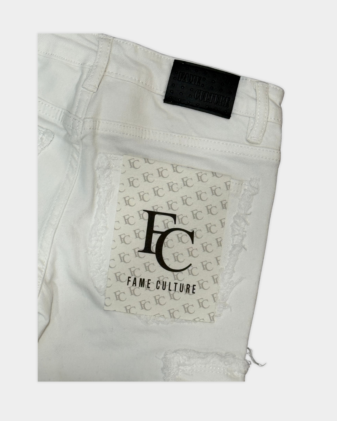 COLDLIES white stacked flare cargo