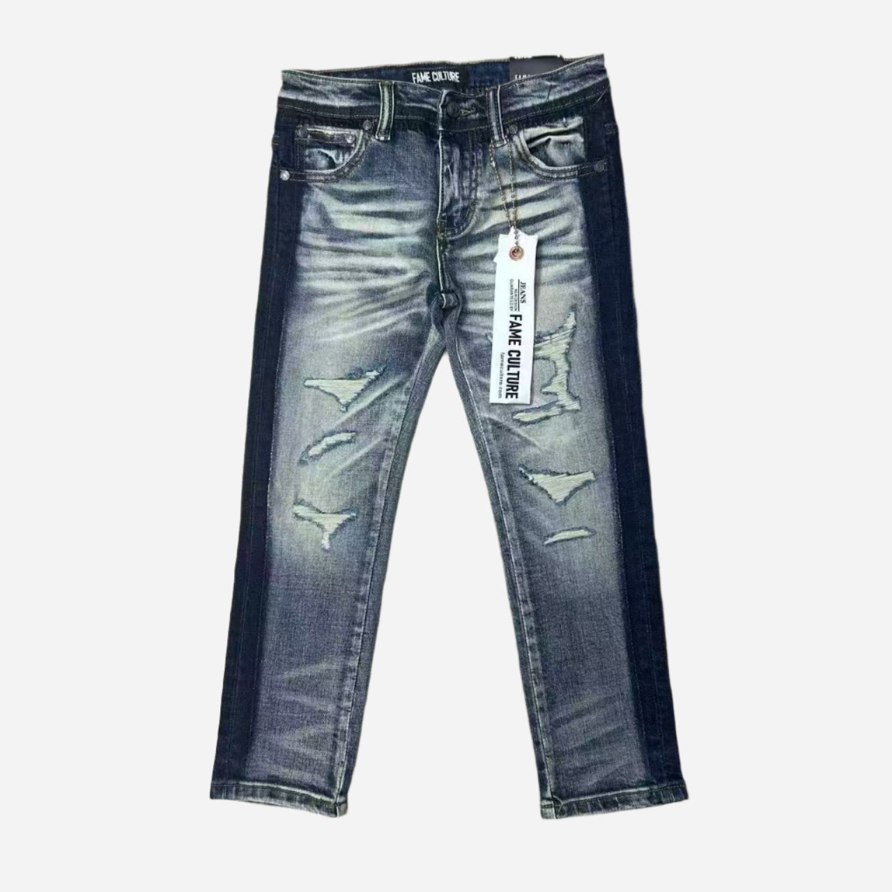 "RIPTRACE" Lt Blue Skinny