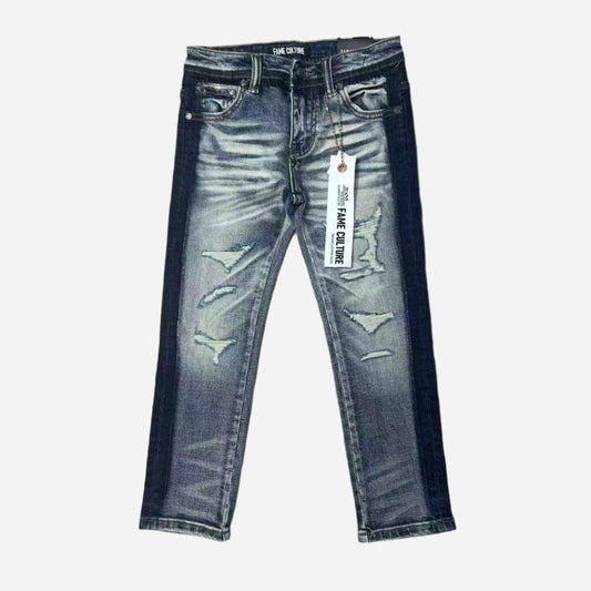 "RIPTRACE" Lt Blue Skinny