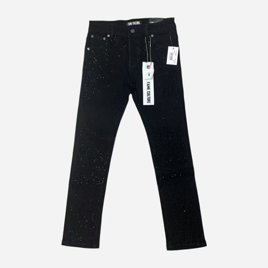 "STARSTAIN" Jet Black Skinny