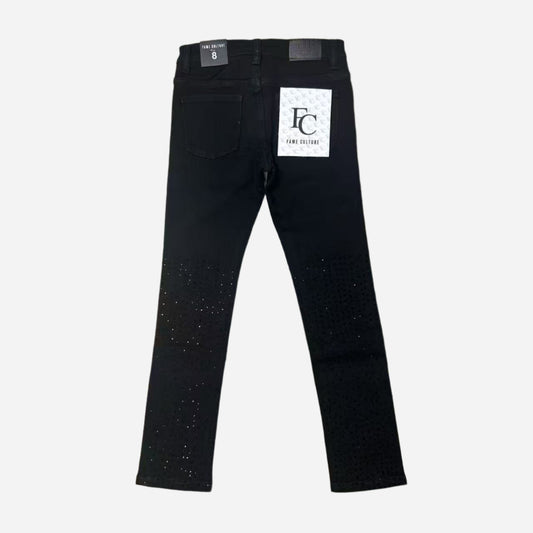 "STARSTAIN" Jet Black Skinny