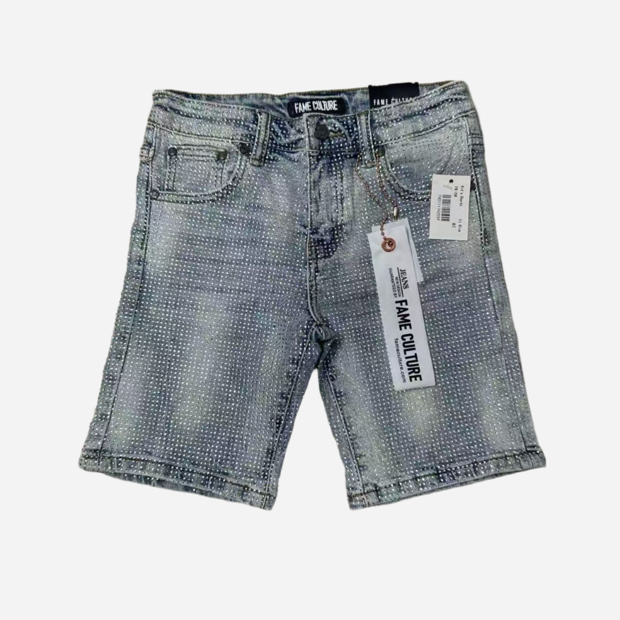 "STARSTAIN" Lt Blue Shorts
