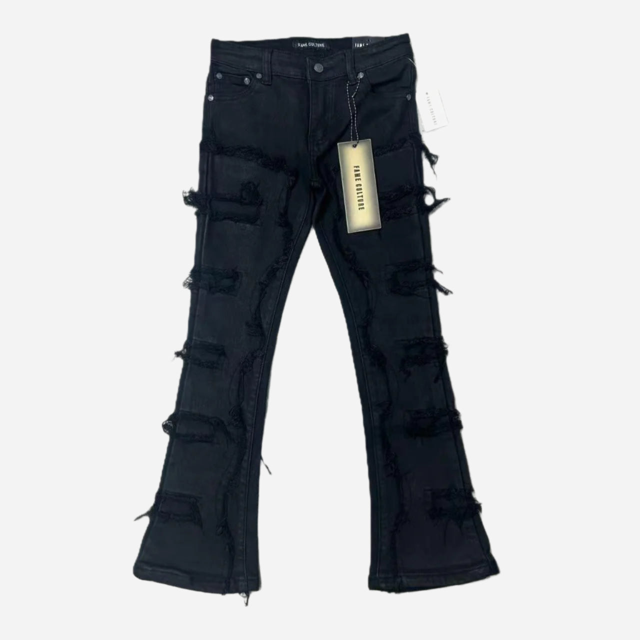 VISION_JET_BLACK_STACKED_JEANS