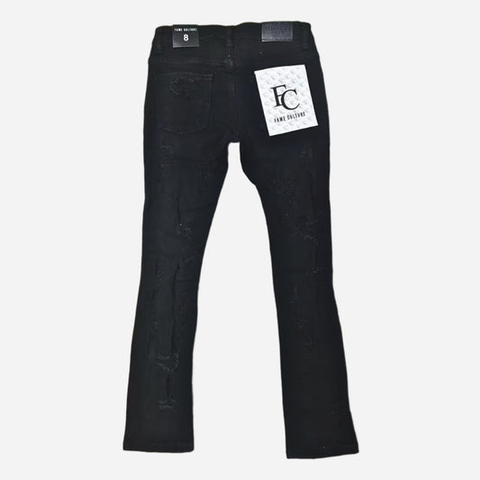 "SELVEDGE SOCIETY" Black Skinny